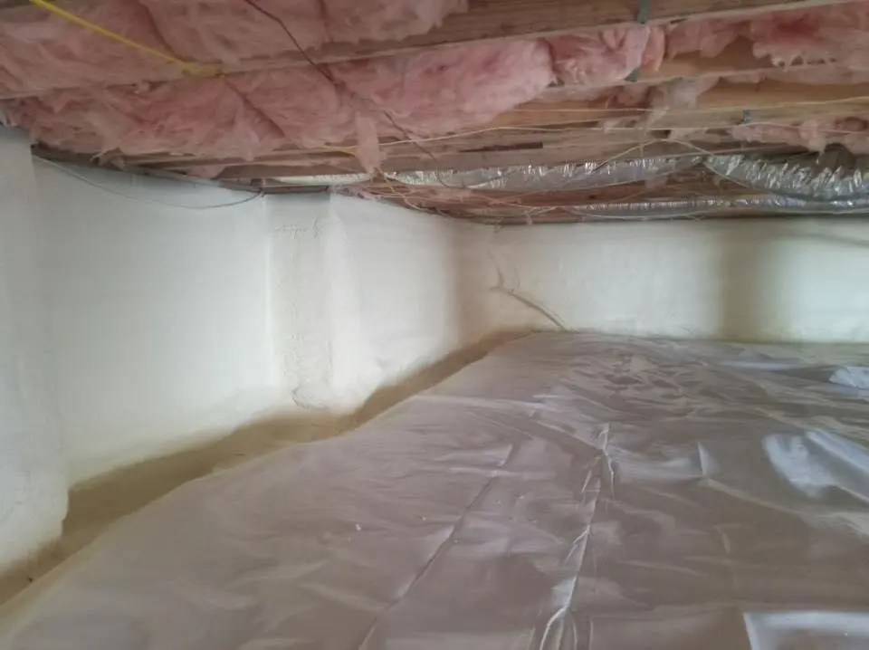 Crawl space encapsulation with closed-cell spray foam for Roof Maintenance in Sparks